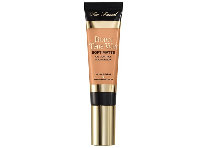 Too Faced Born This Way Soft Matte Foundation – Oil-controlling full coverage with a natural matte finish for oily and combination skin